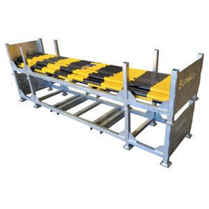 Heavy Duty Barricade Pole Stillage - Galvanised