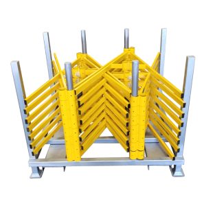 Heavy Duty Barricade Leg Stillage - 2-Frame - Galvanised